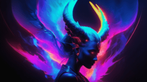 Devil silhouet