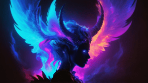 Devil silhouet