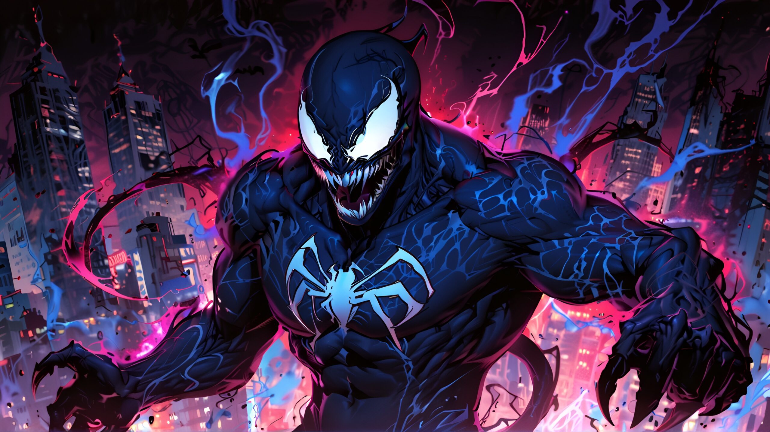 Venom drawing